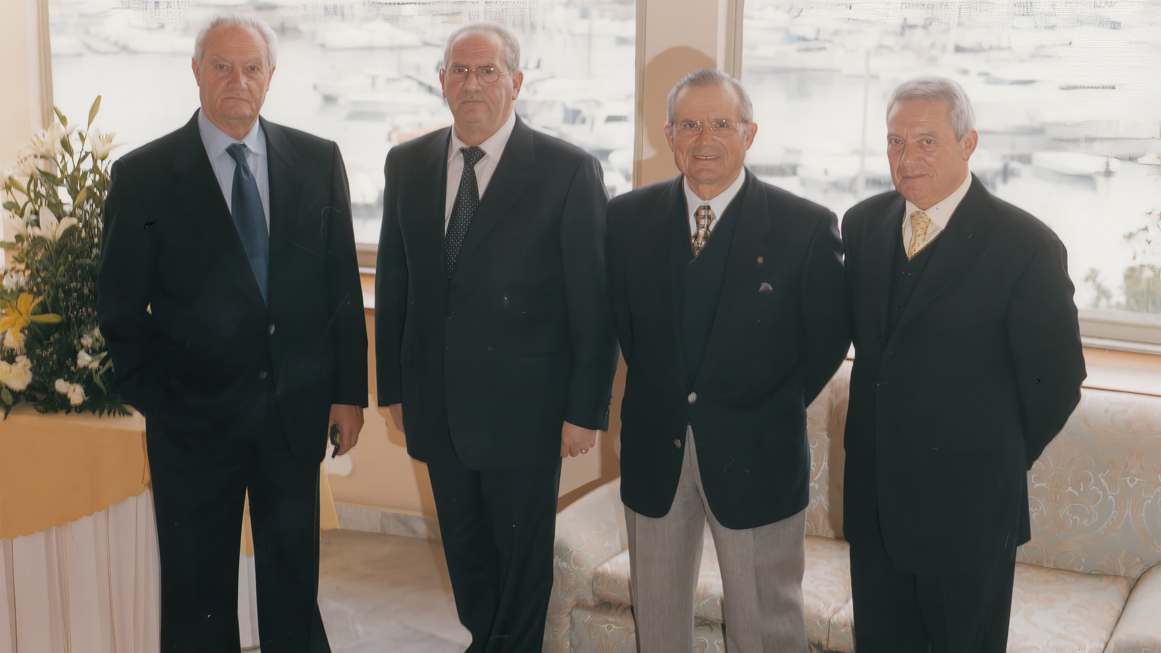 Atria family portrait at Colorificio Atria