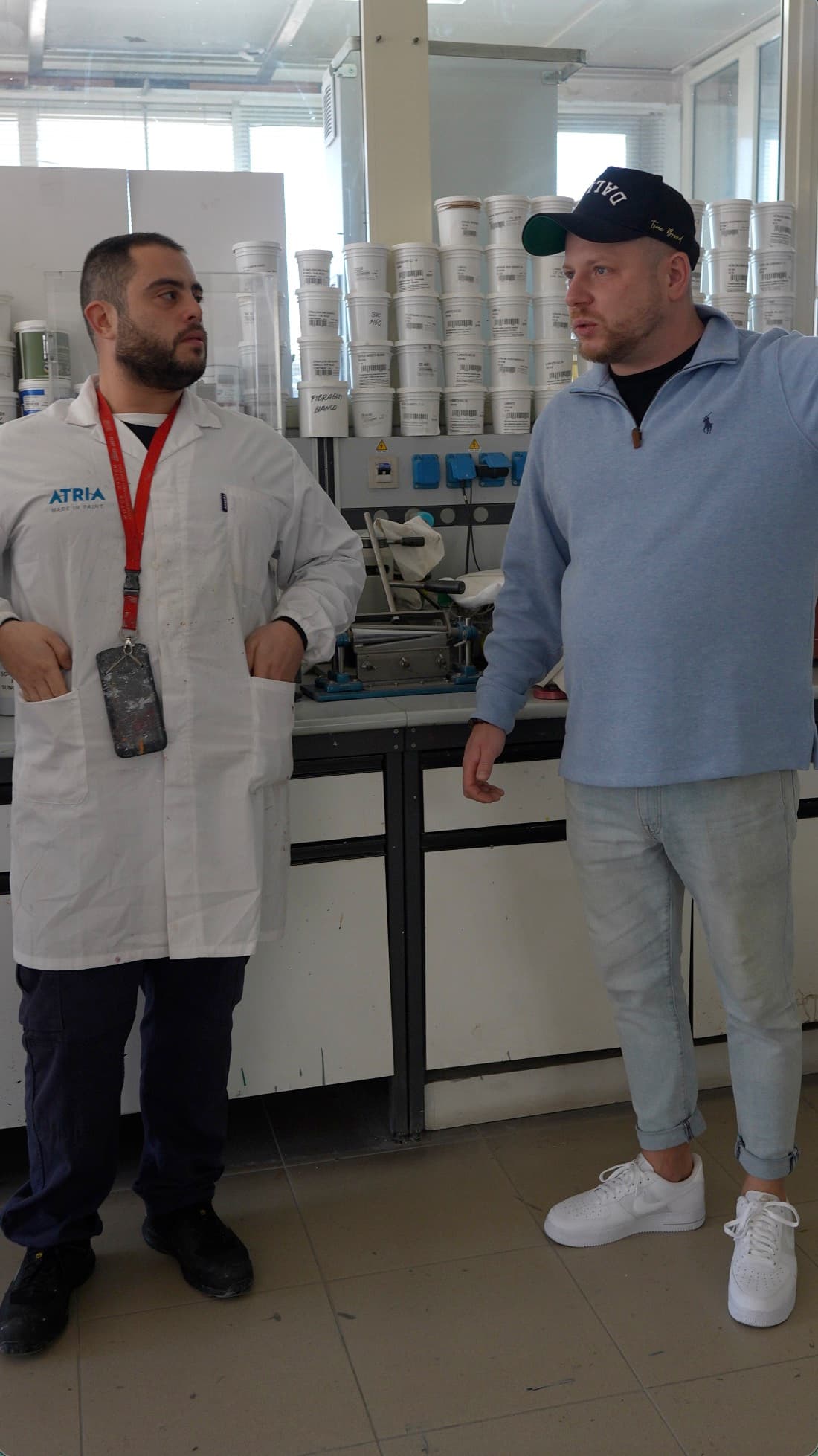 In the Italian laboratory