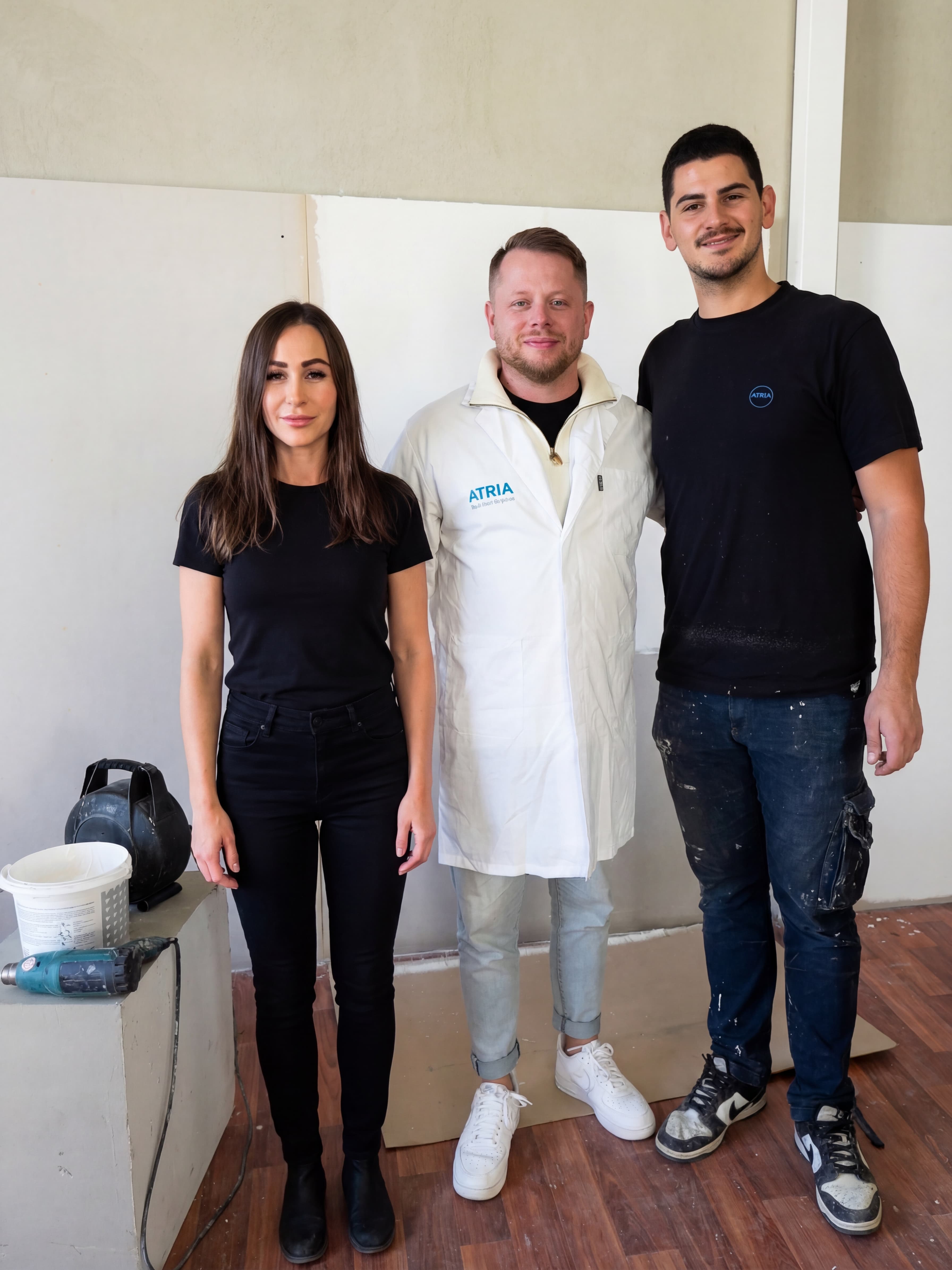Lena, Tom & Nikola Atria (3rd generation) in Sicily
