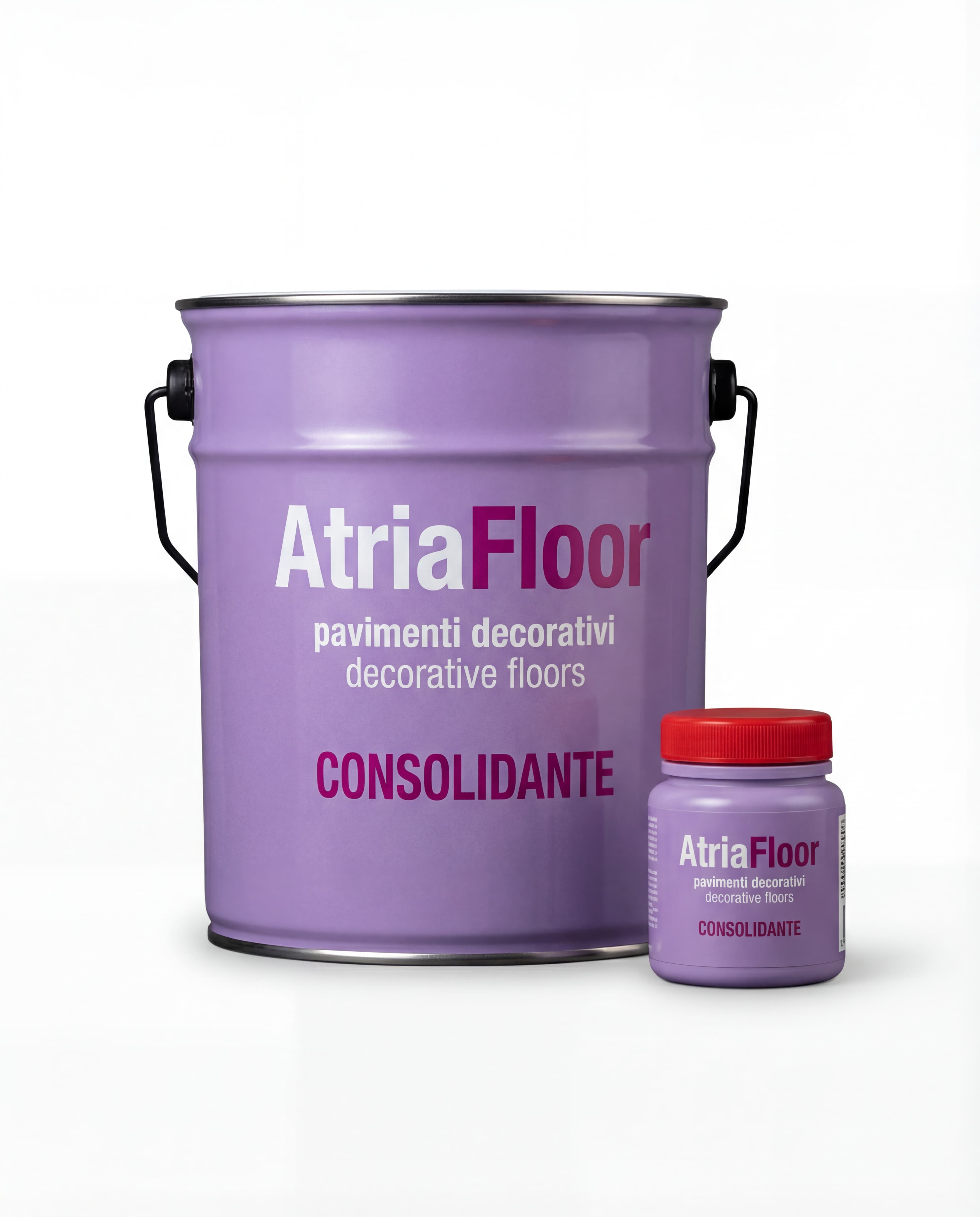 ATRIA PURO Atriafloor Consolidante — Two-component water-based consolidating epoxy primer with de