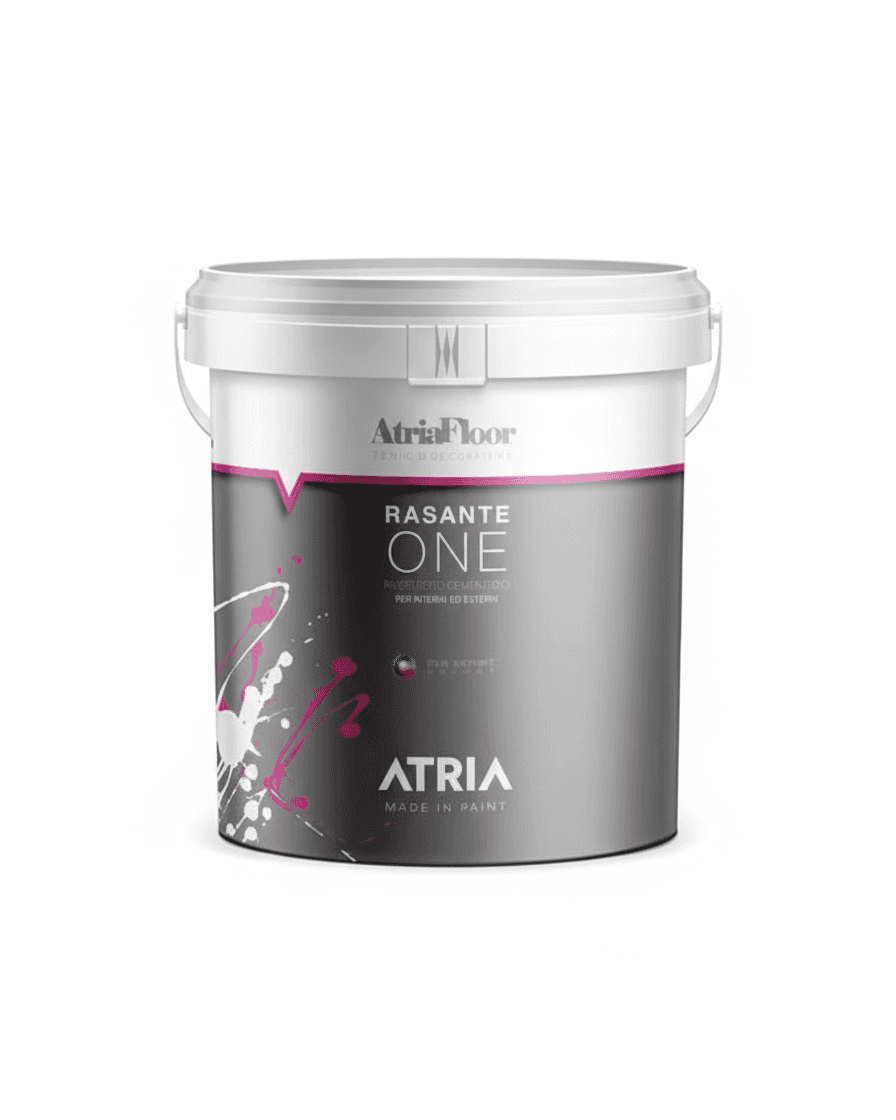 ATRIA PURO Atriafloor One Rasante — True Cement two-component cementitious filler for leveling a