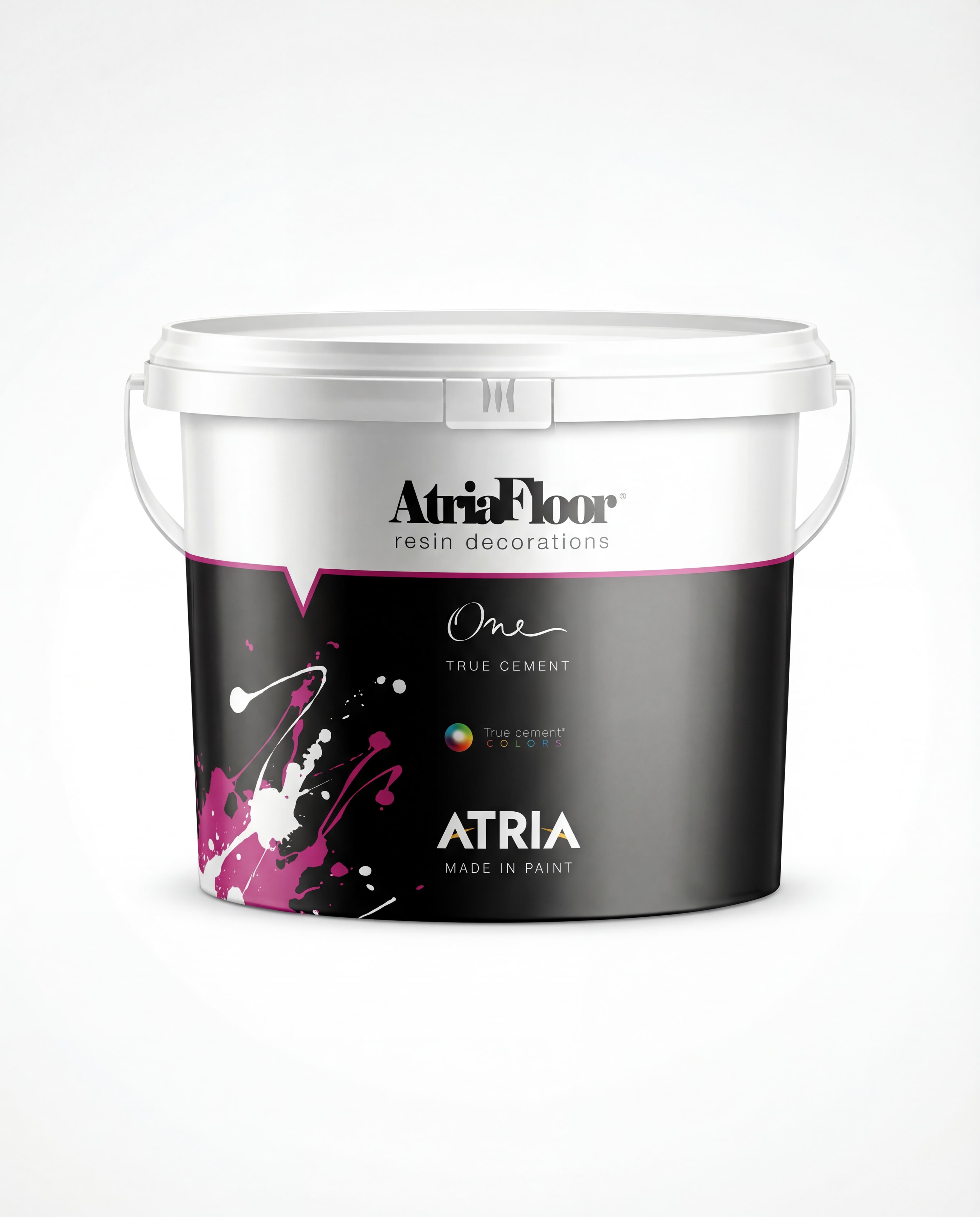 ATRIA PURO Resina One — Two-component decorative cementitious resin with true cement