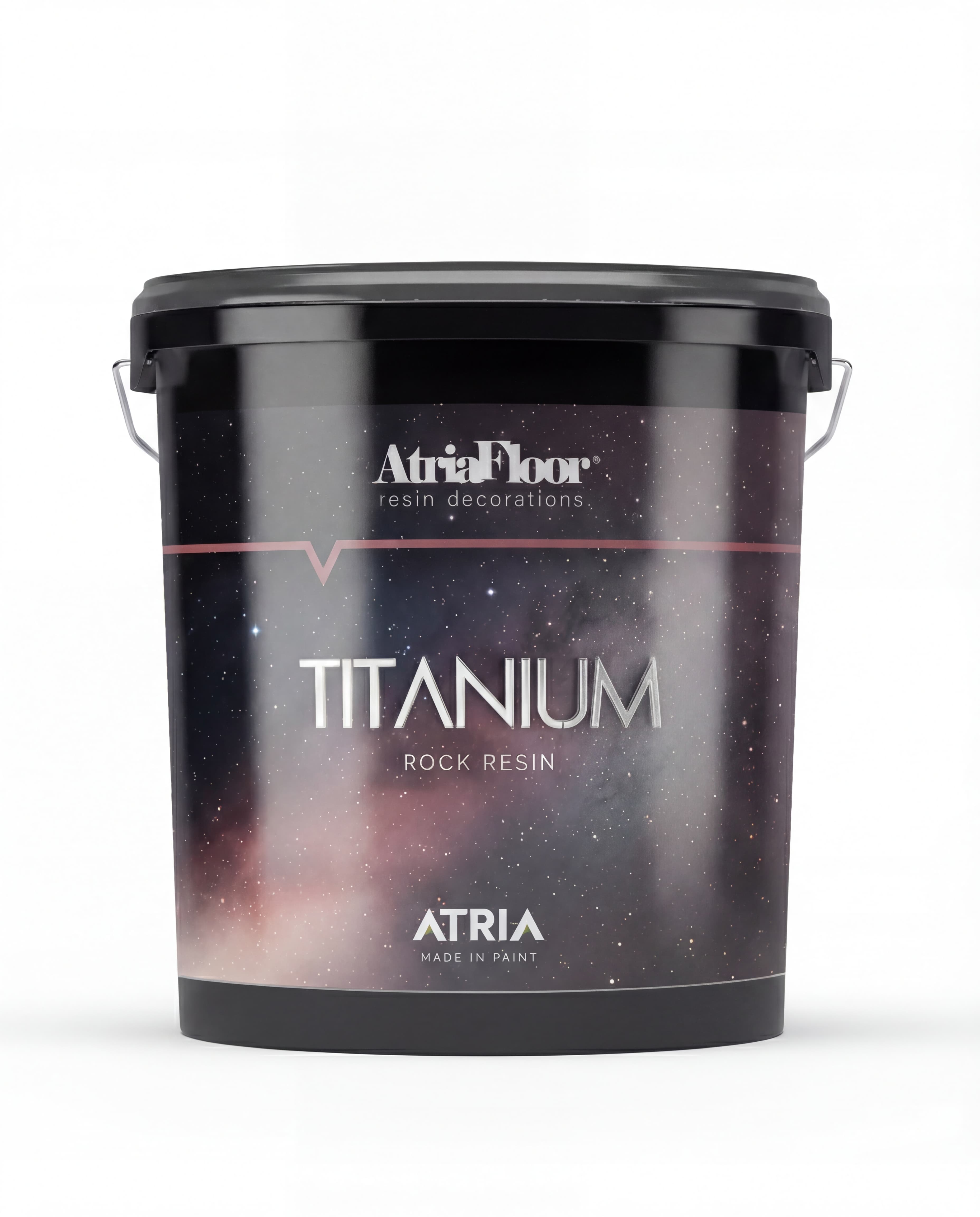 ATRIA PURO Titanium — Single-component decorative polyurethane resin with controll