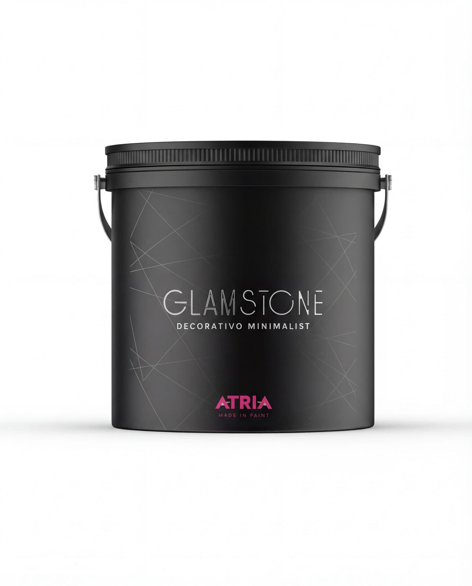 ATRIA LUCE Glam Stone — Glam Stone gives walls the look and feel of fine suede — a s