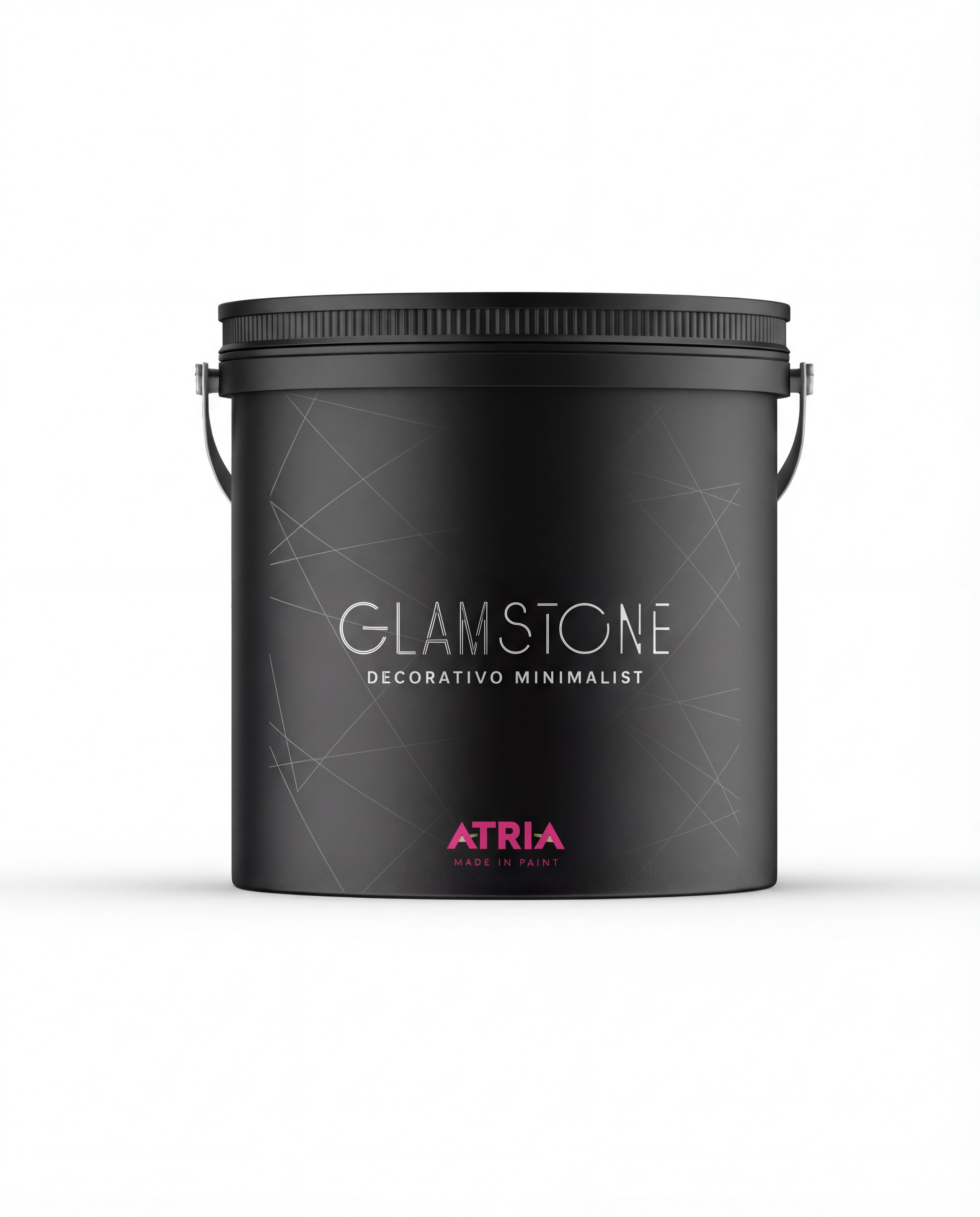 ATRIA LUCE Glam Stone — Glam Stone gives walls the look and feel of fine suede — a s