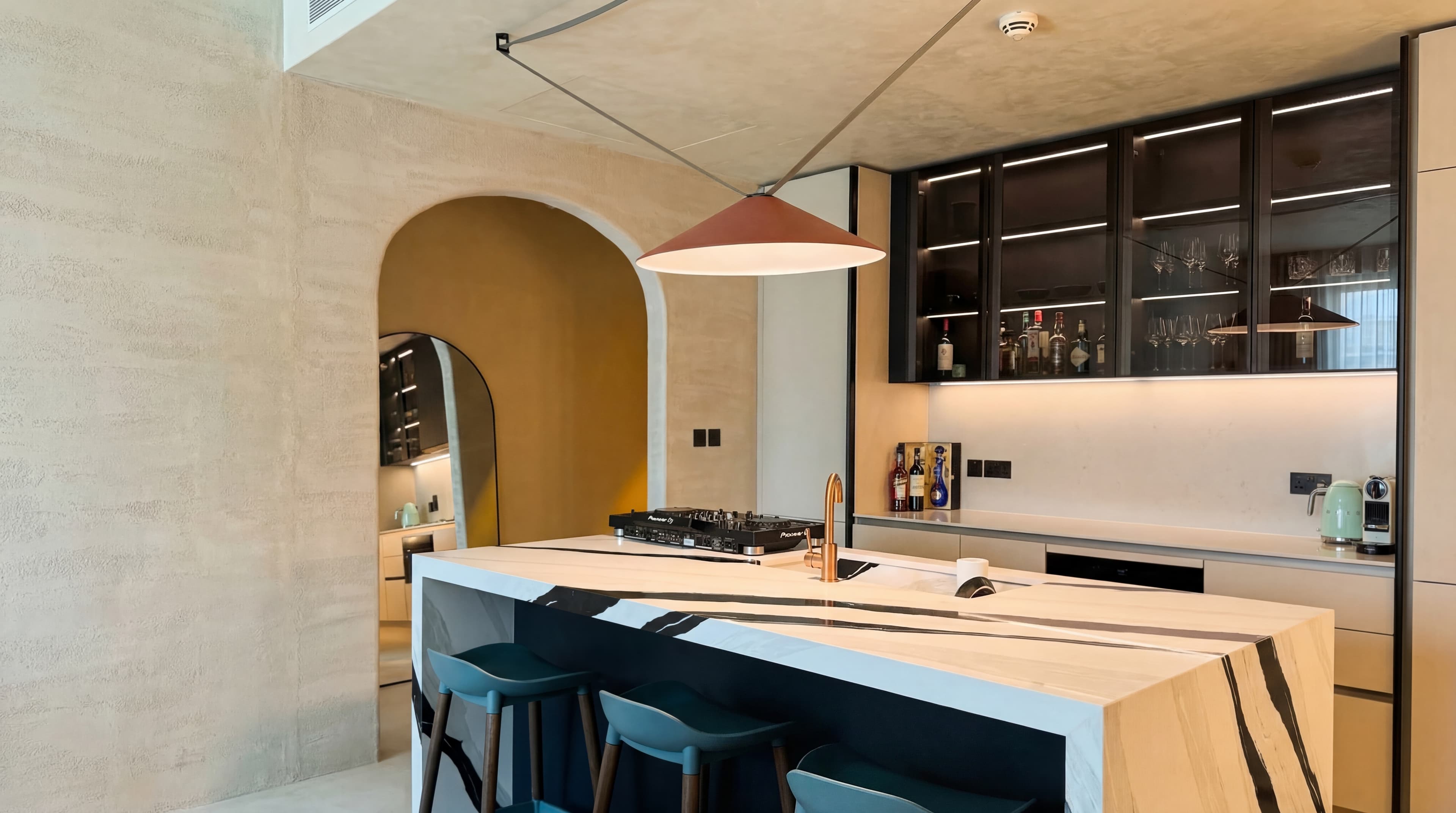 Microcement kitchens gallery — ATRIA USA