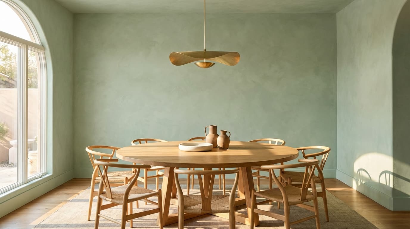 Limewash: Modern Dining Room