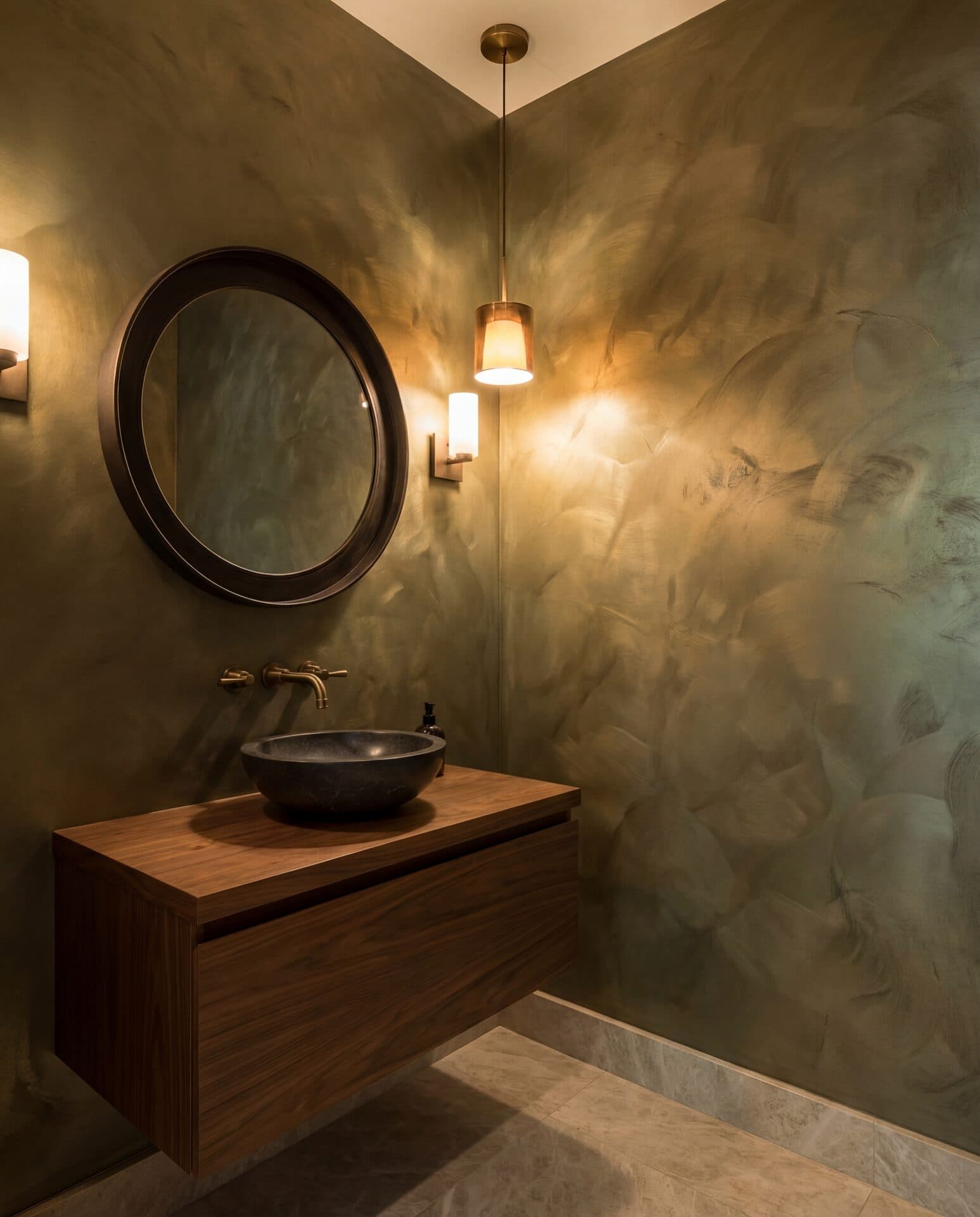 Luxury Powder Room