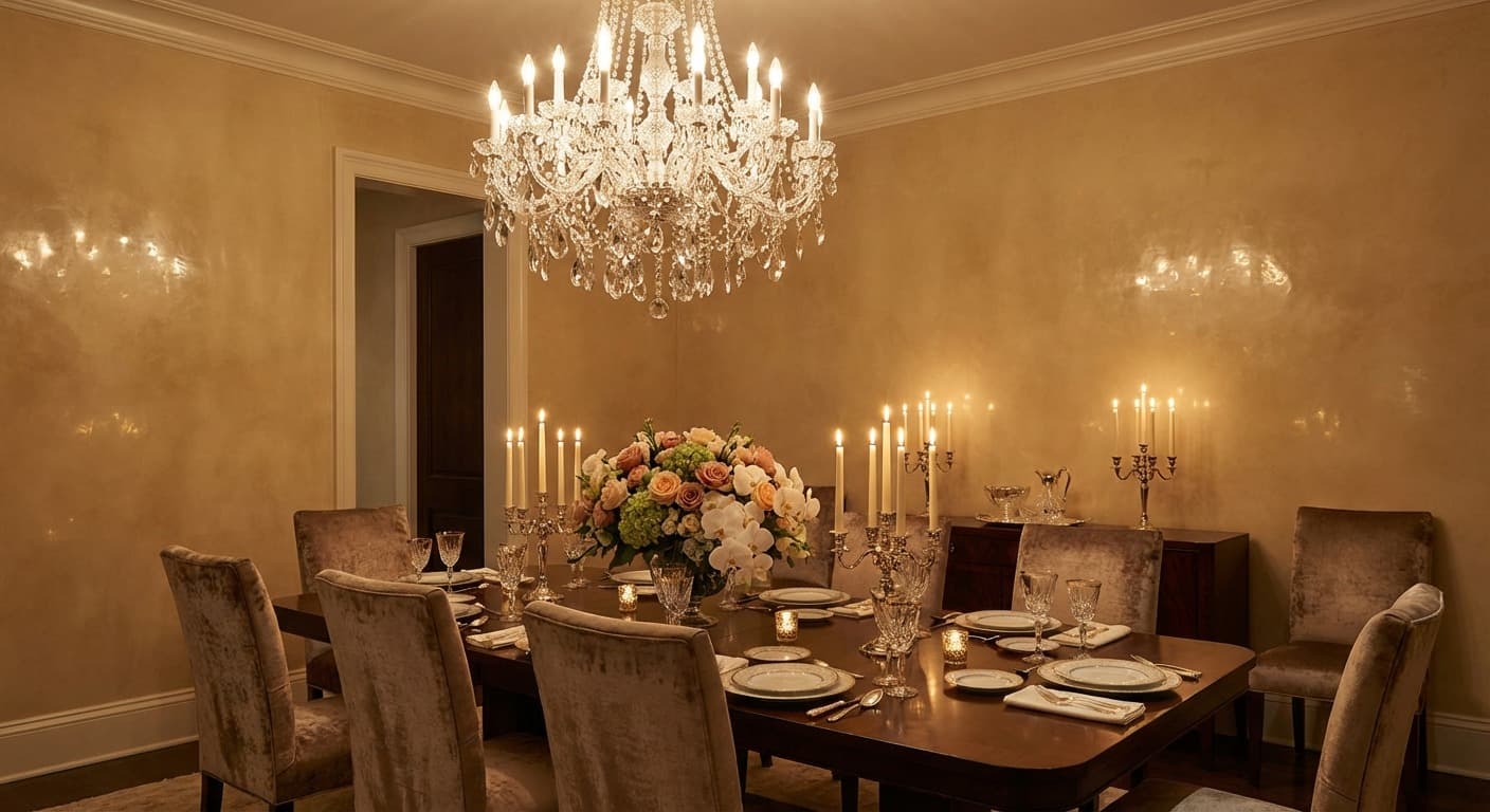 Gold Dining Room