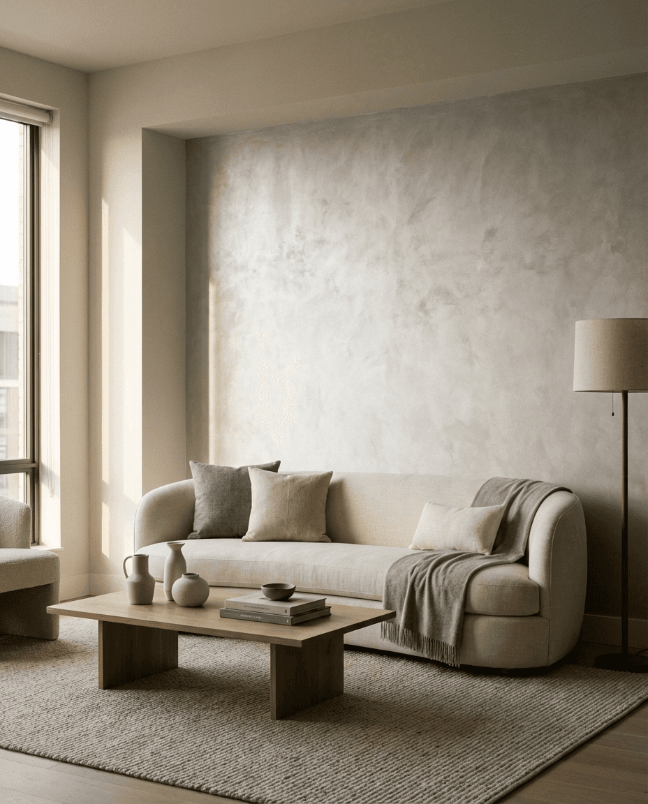 Metallic Feature Wall