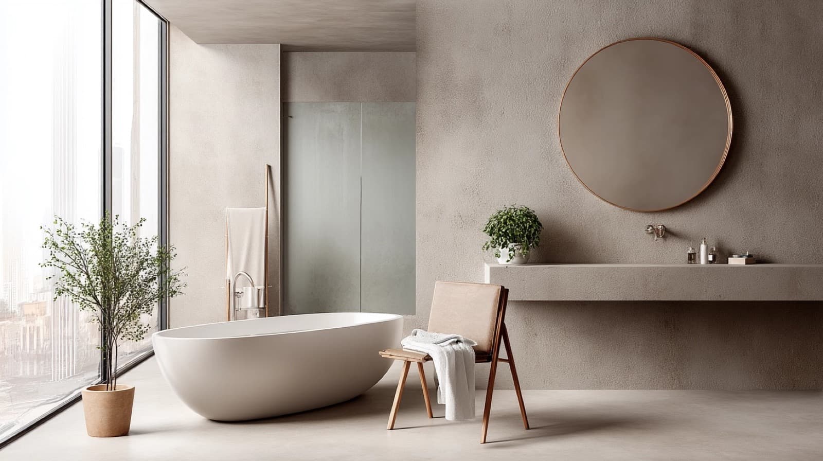microcement vs polished concrete for modern interiors