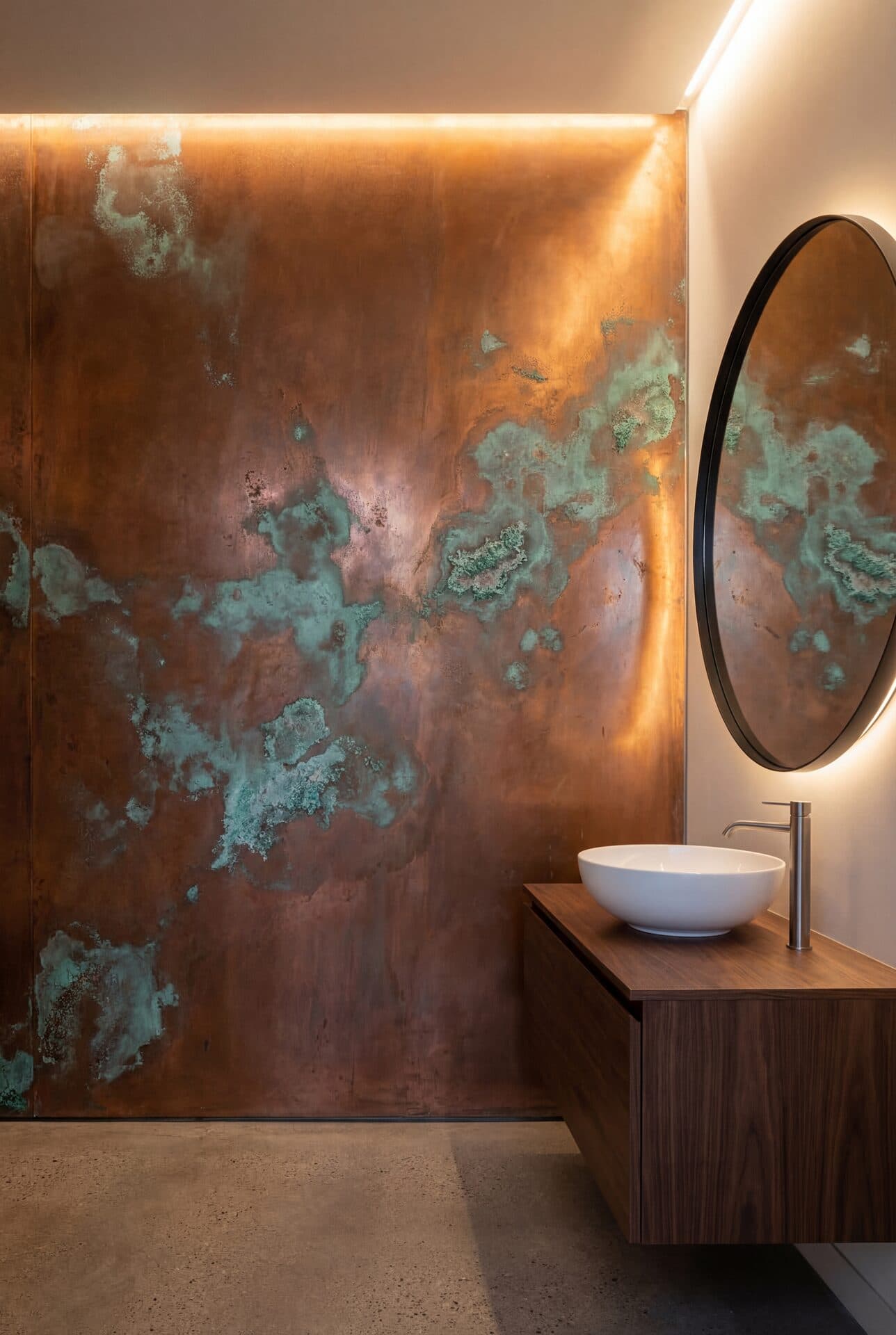 Copper Bathroom