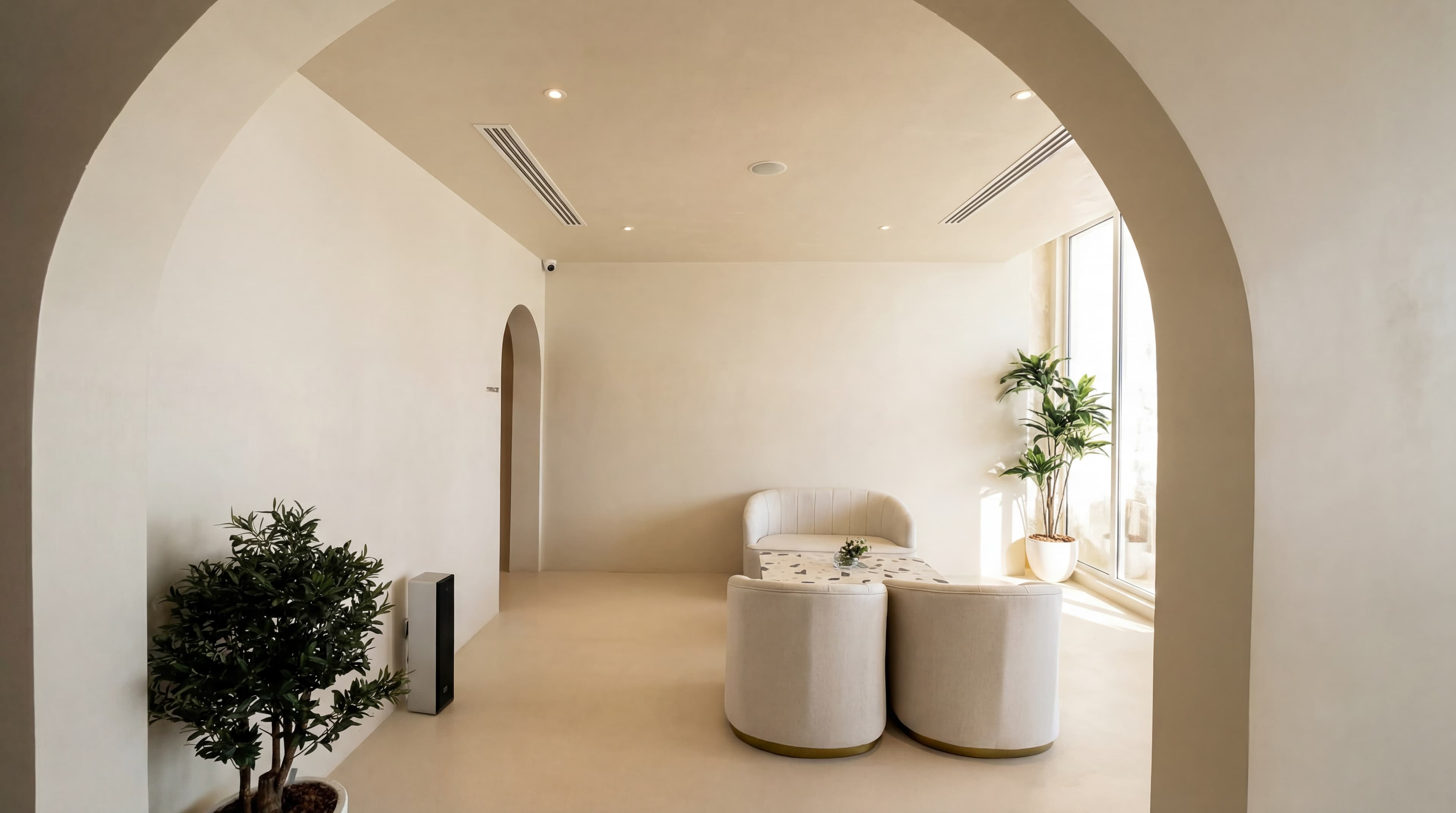 Arched Lobby