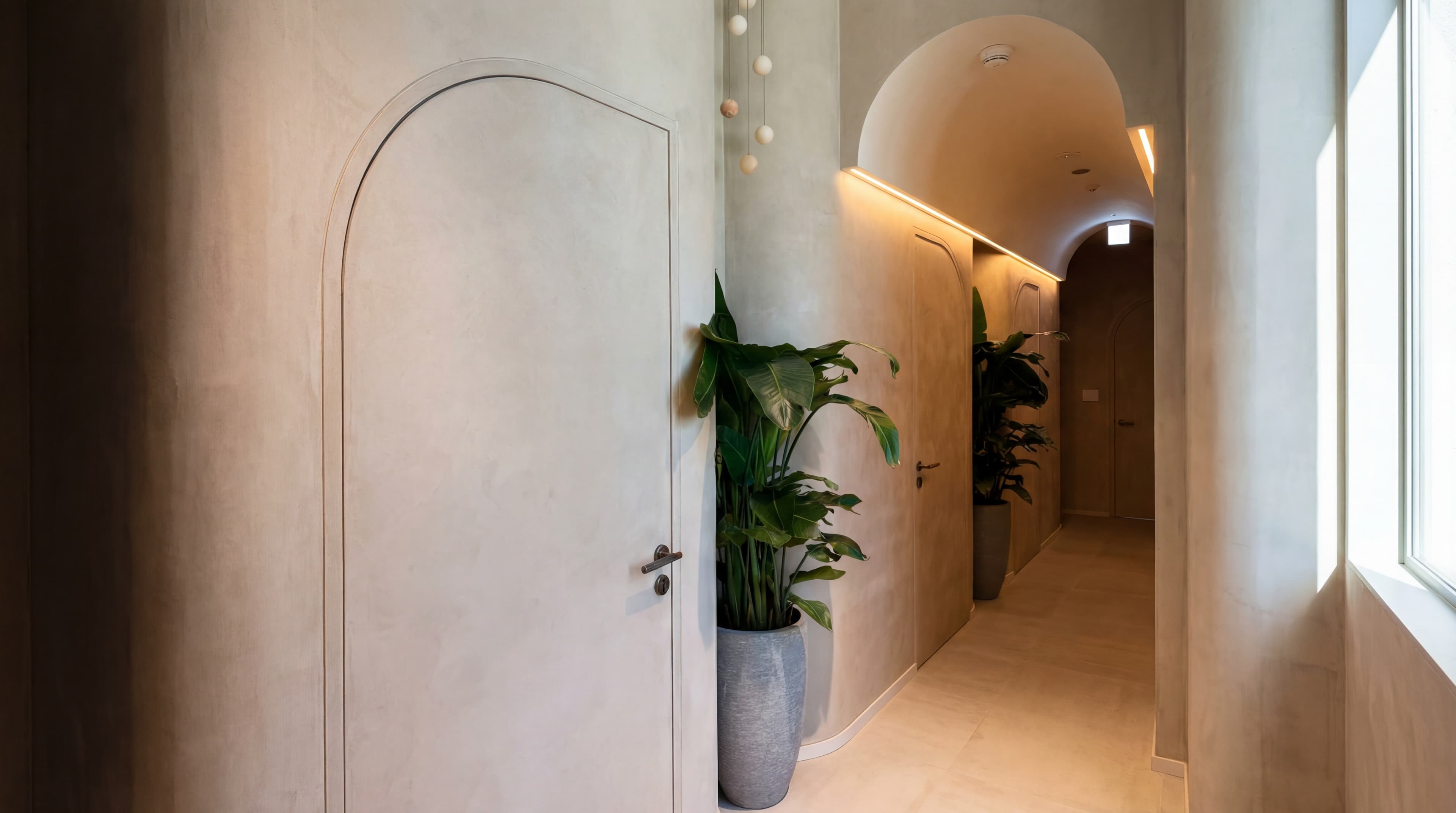 Arched Corridor
