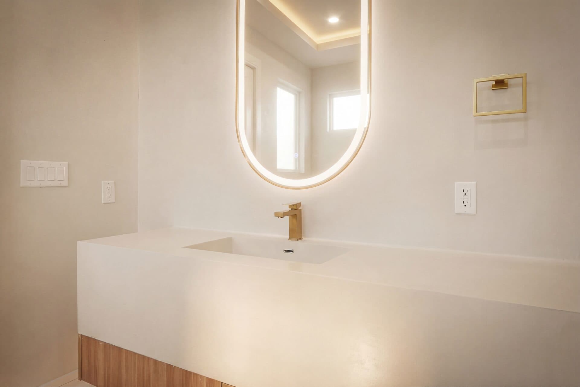 White Vanity