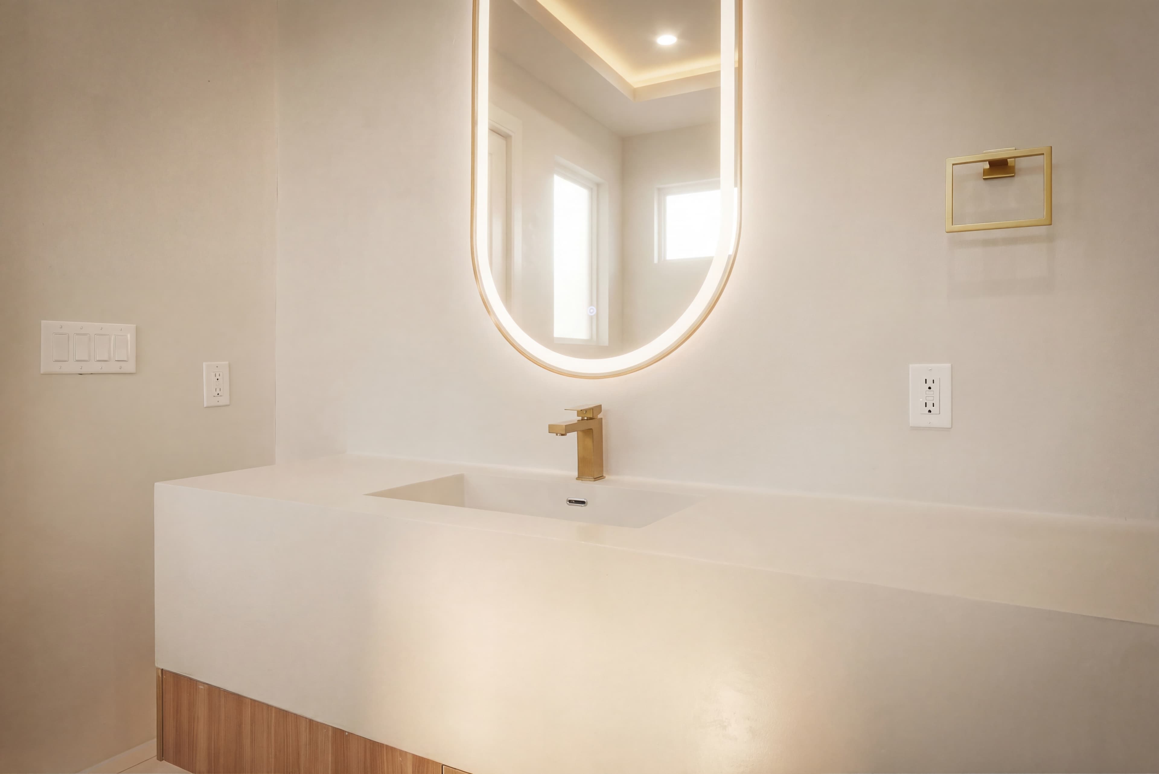 White Vanity