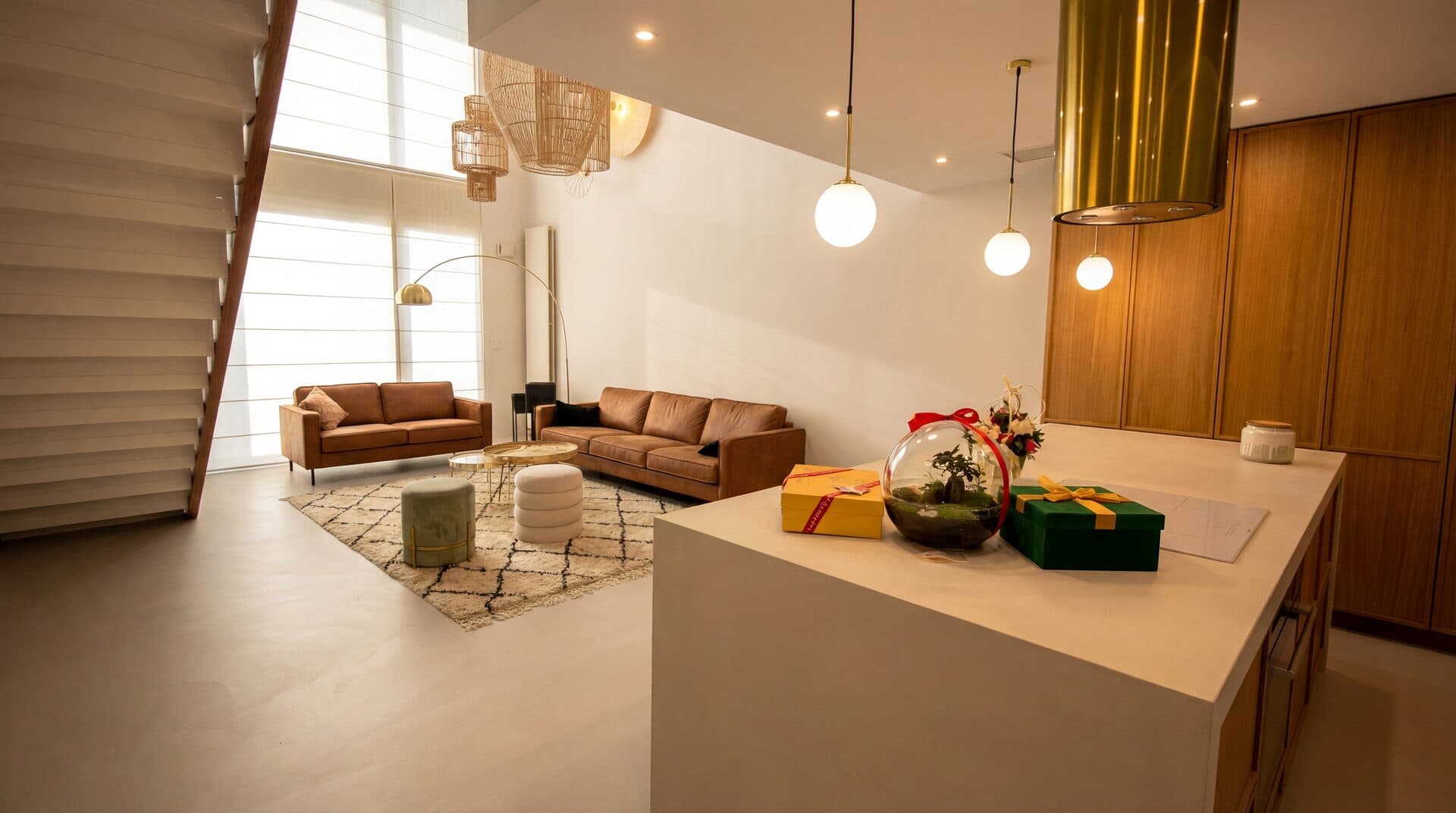 Kitchen to Living