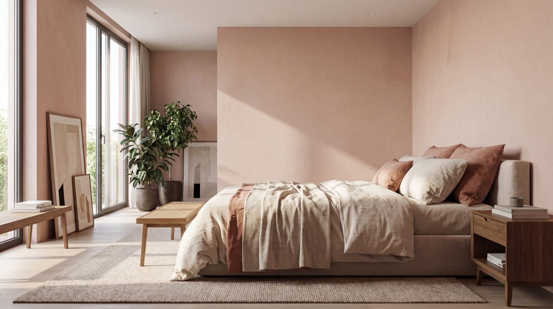 Glam Stone — Bedroom in Blush
