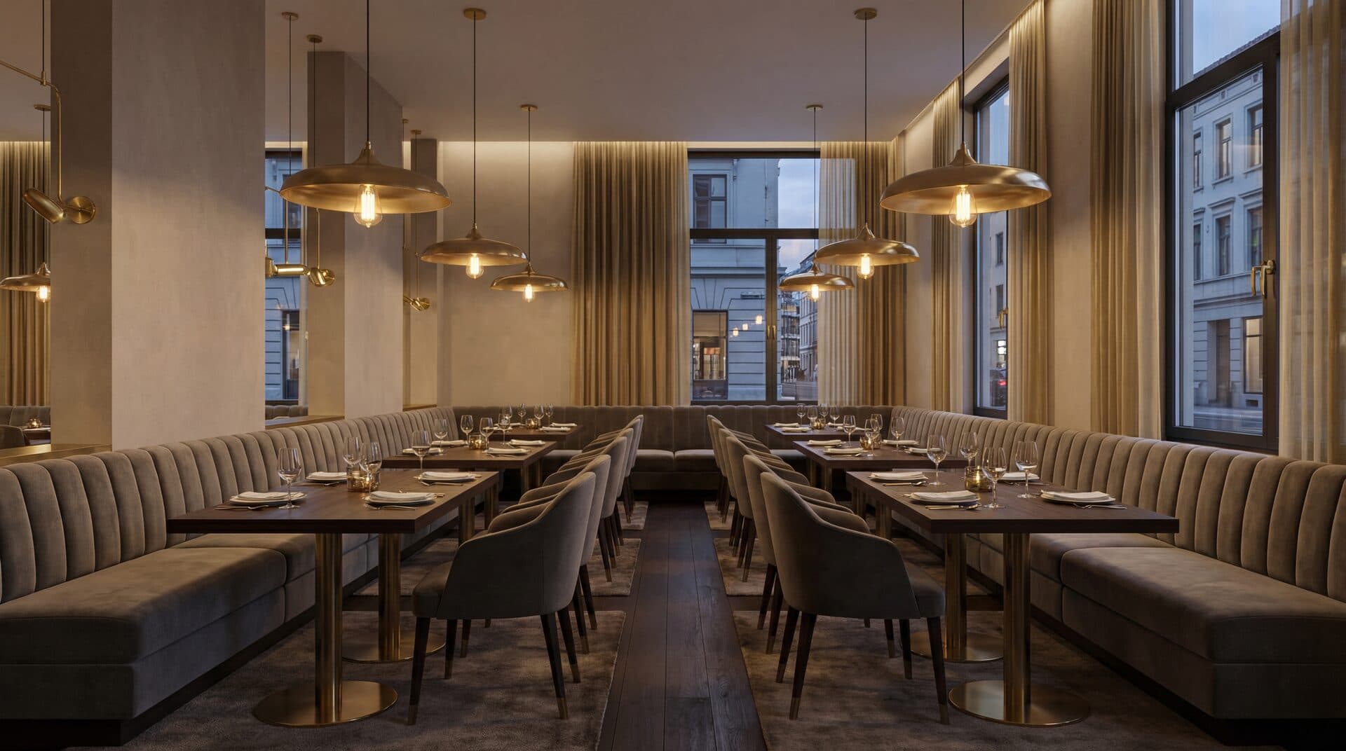 Glam Stone — Restaurant Interior