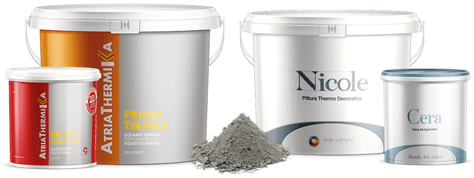 Nicole True Cement — Two-component mixing diagram