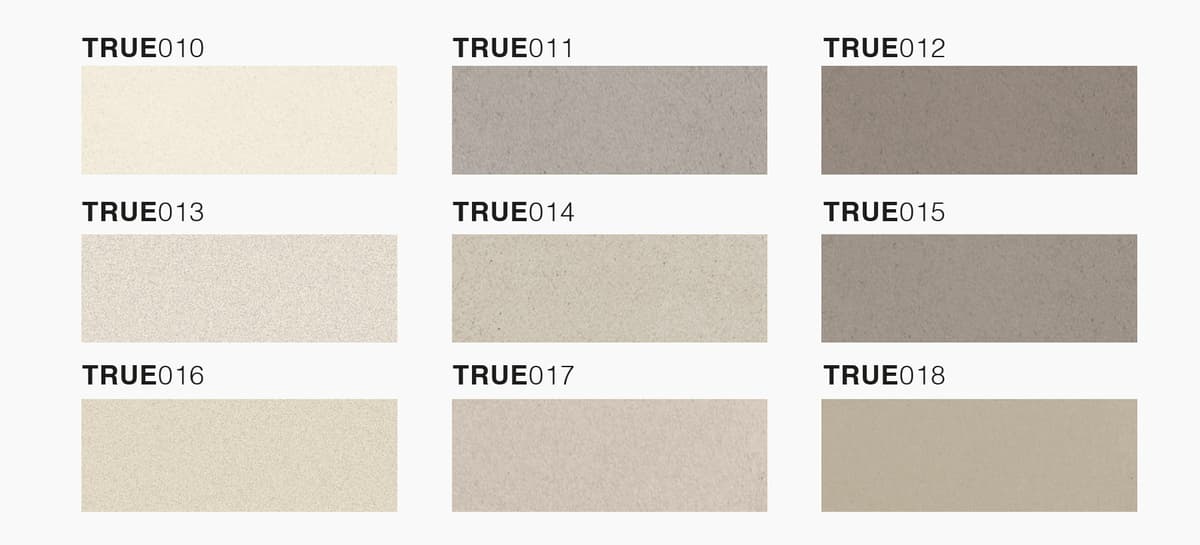 TrueColors TRUE010–TRUE018