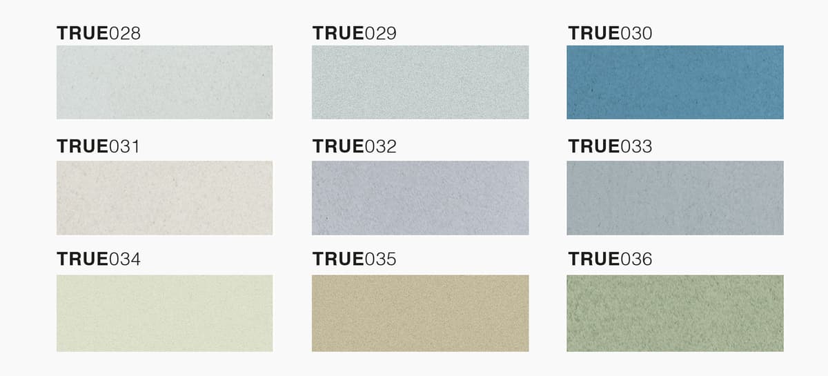 TrueColors TRUE028–TRUE036