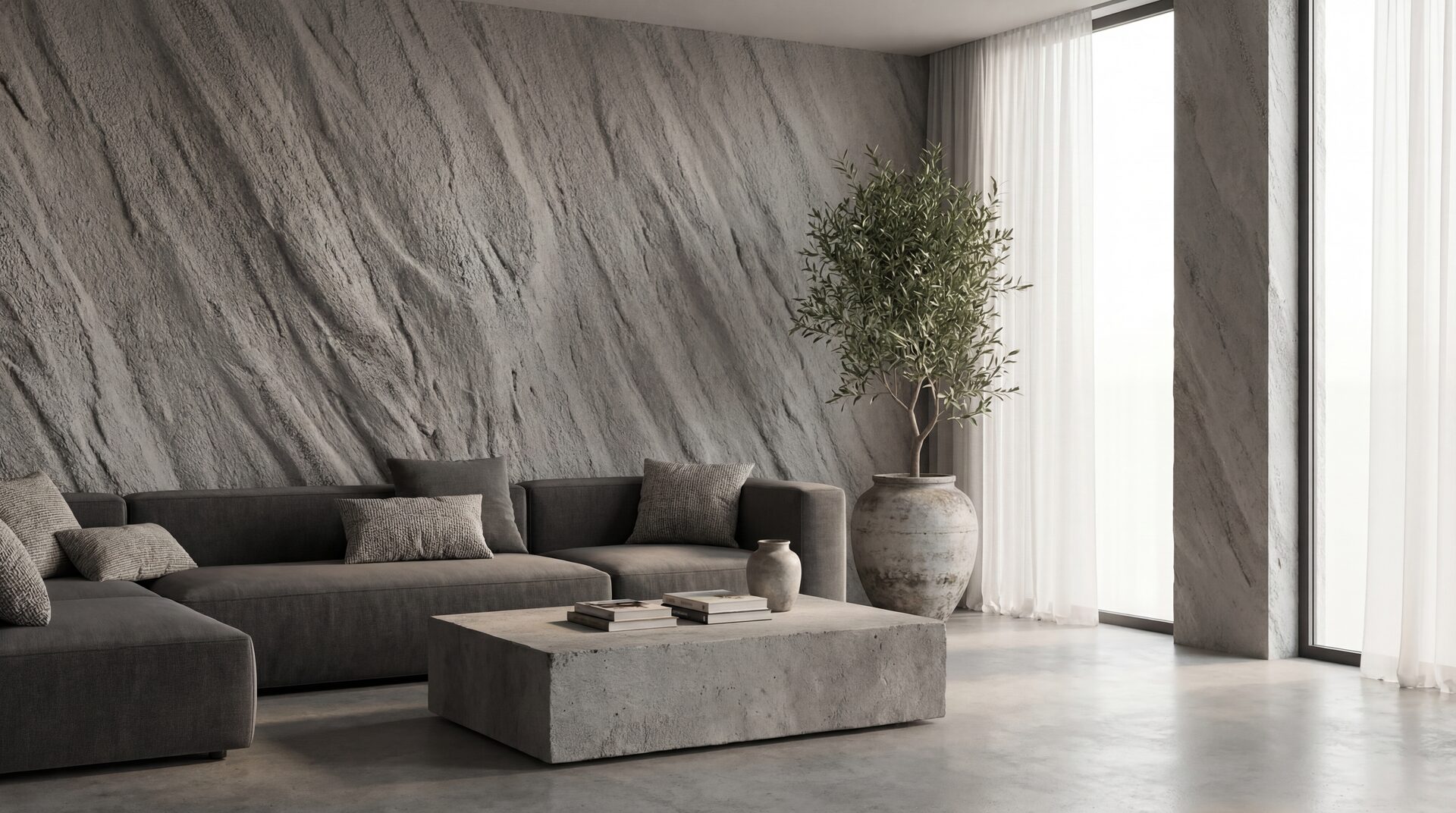 Rock Stone — Living Room Feature Wall