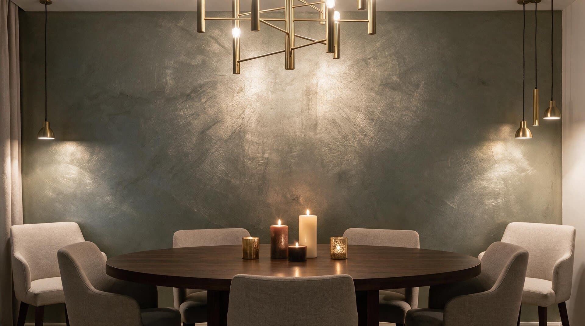 Metallicum Brass — Dining Room