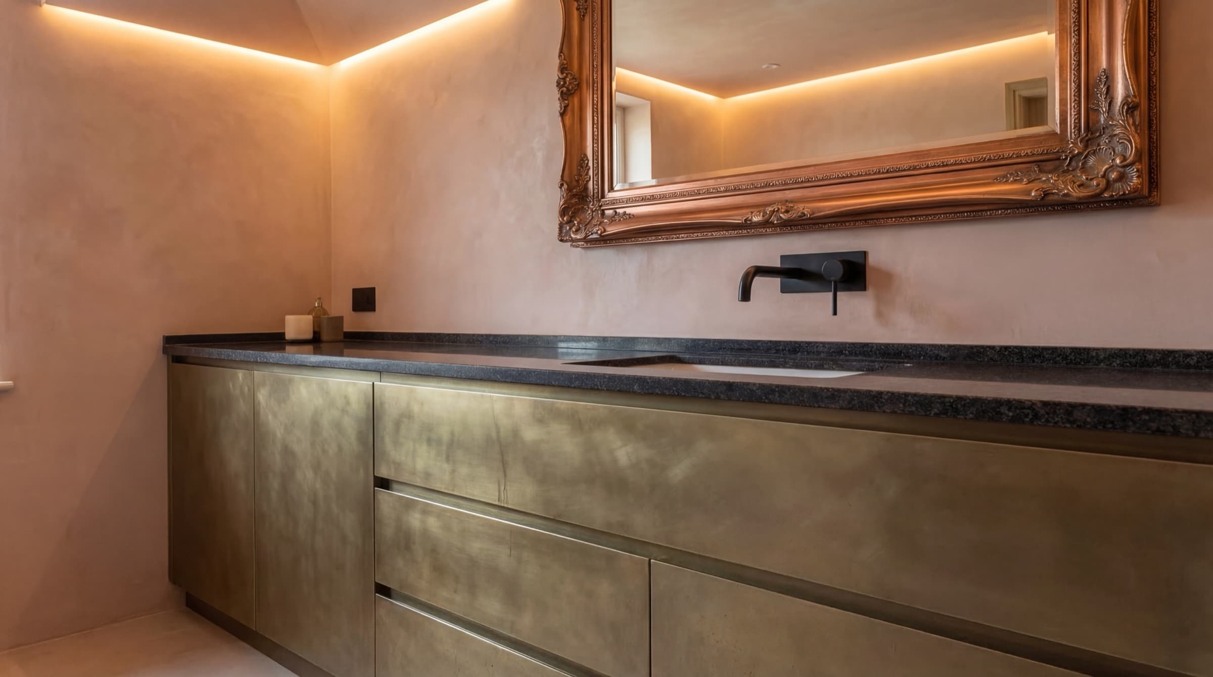 Metallicum Gold — Bathroom Vanity