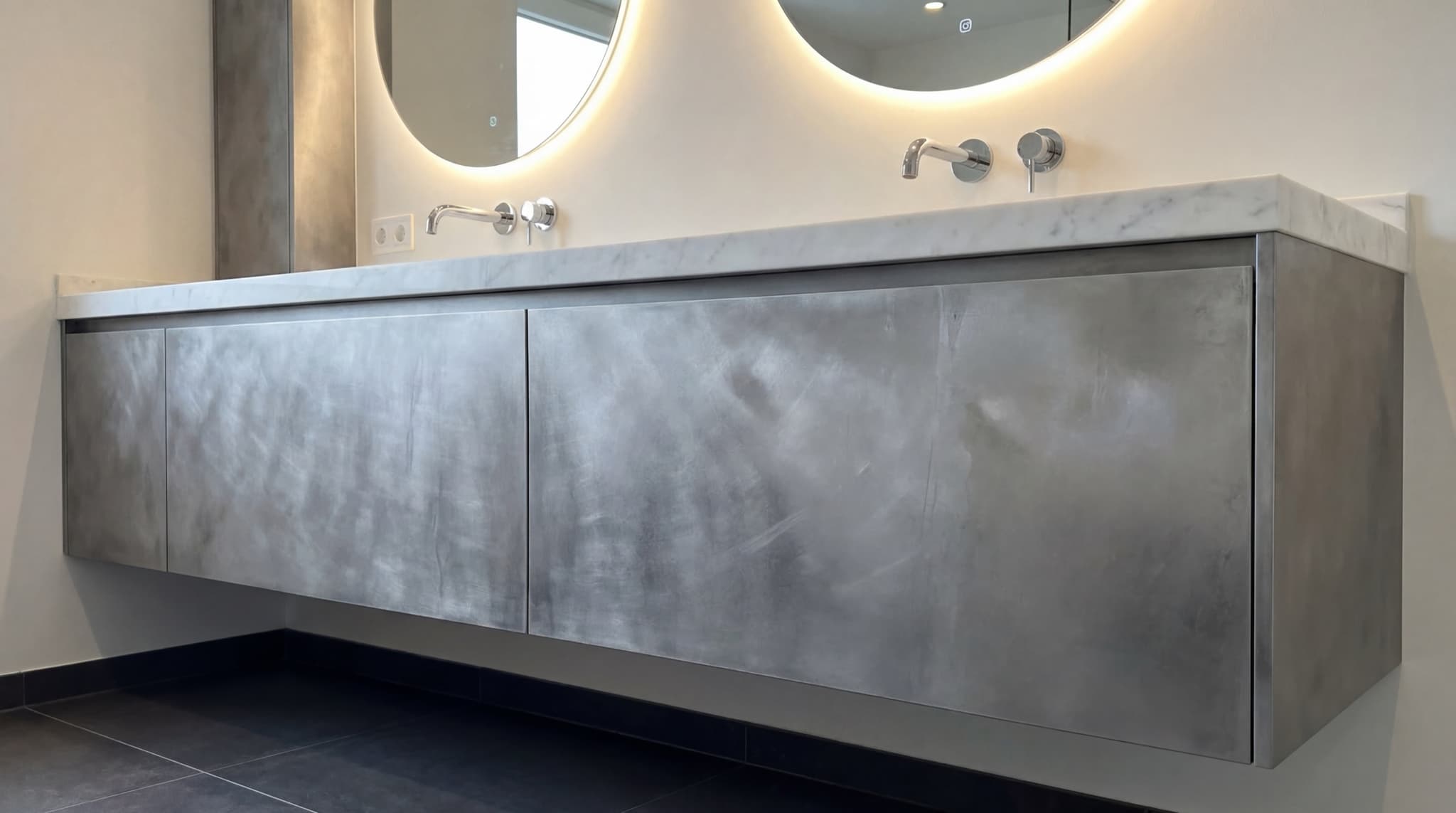 Metallicum Steel — Bathroom Vanity