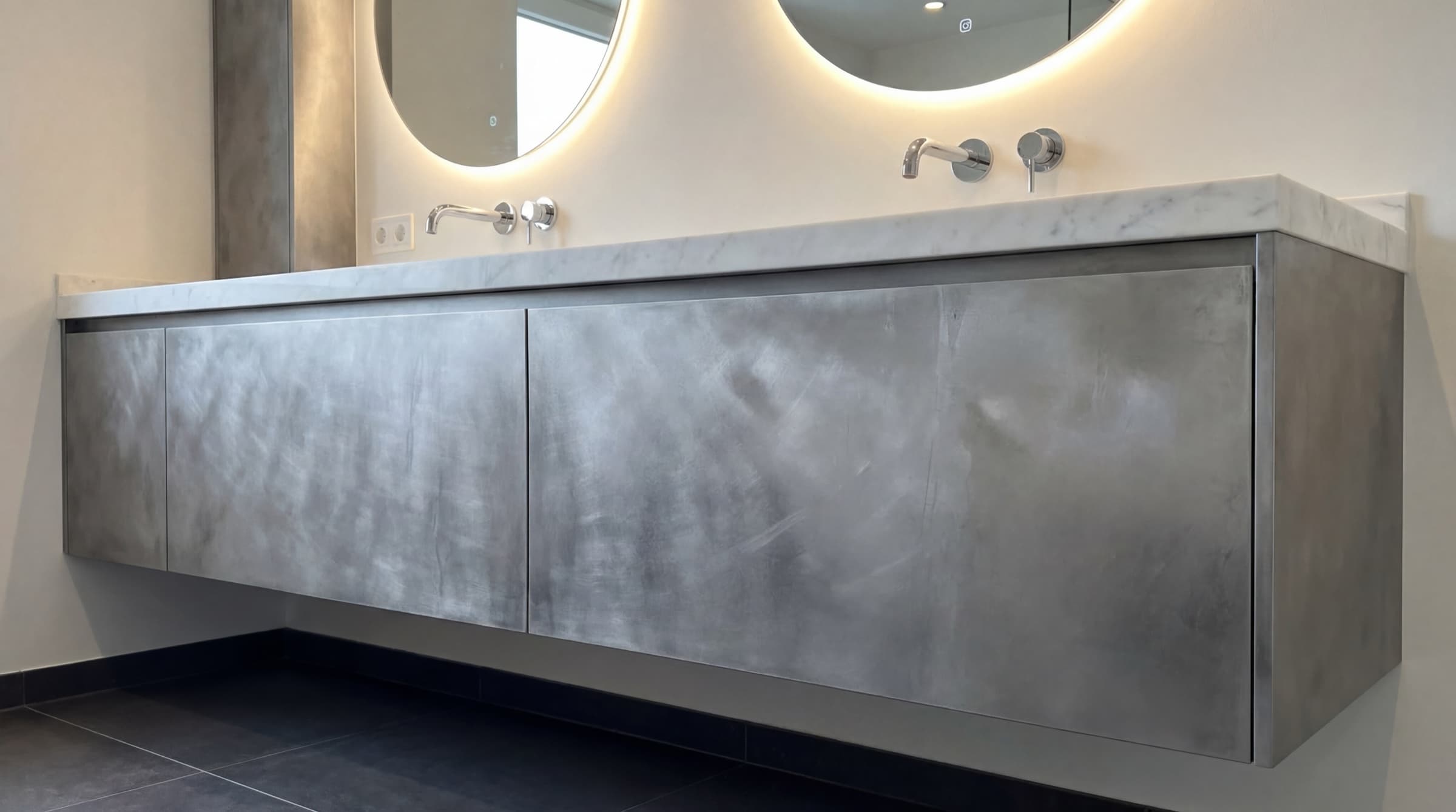 Metallicum Steel — Bathroom Vanity