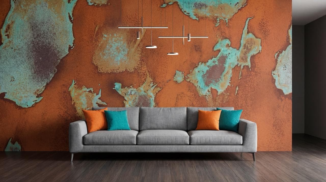 Wild Rust Iron + Copper — Living Room
