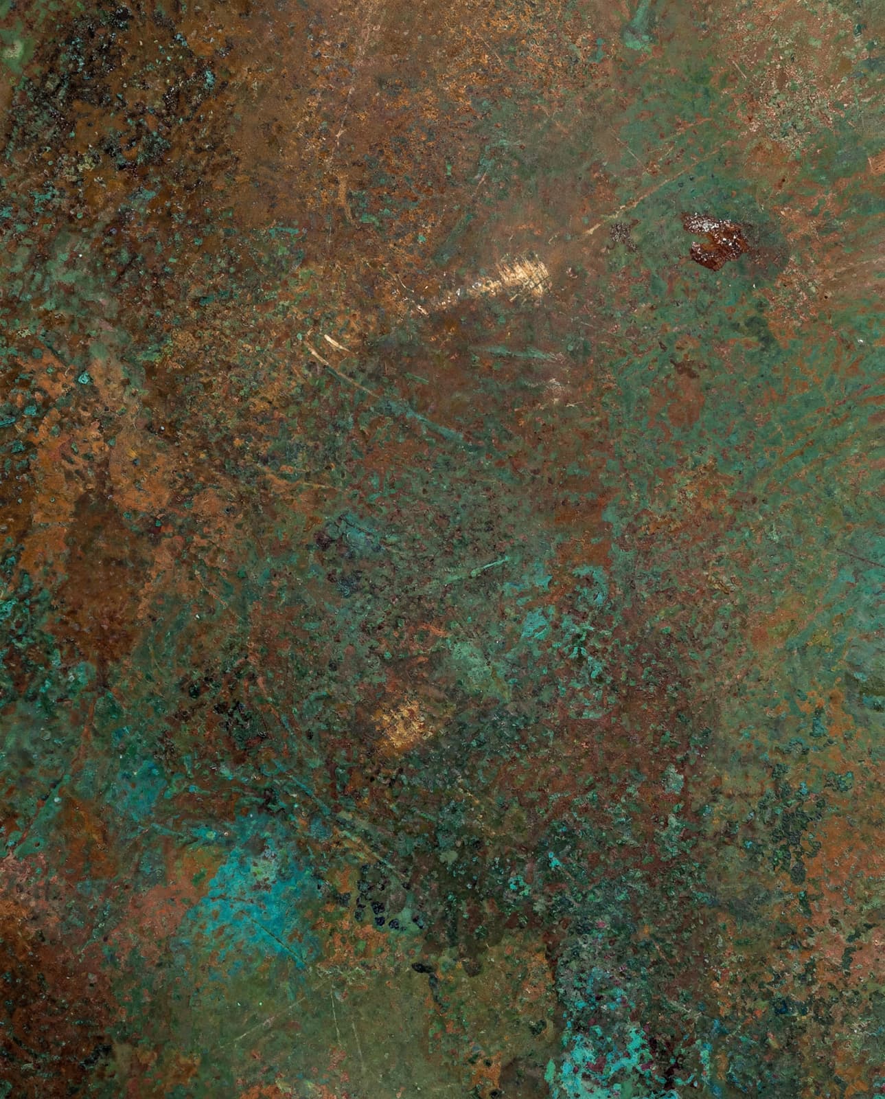 Slightly Rusted Copper Wild Rust Copper Set — Verdigris Patina System | ATRIA