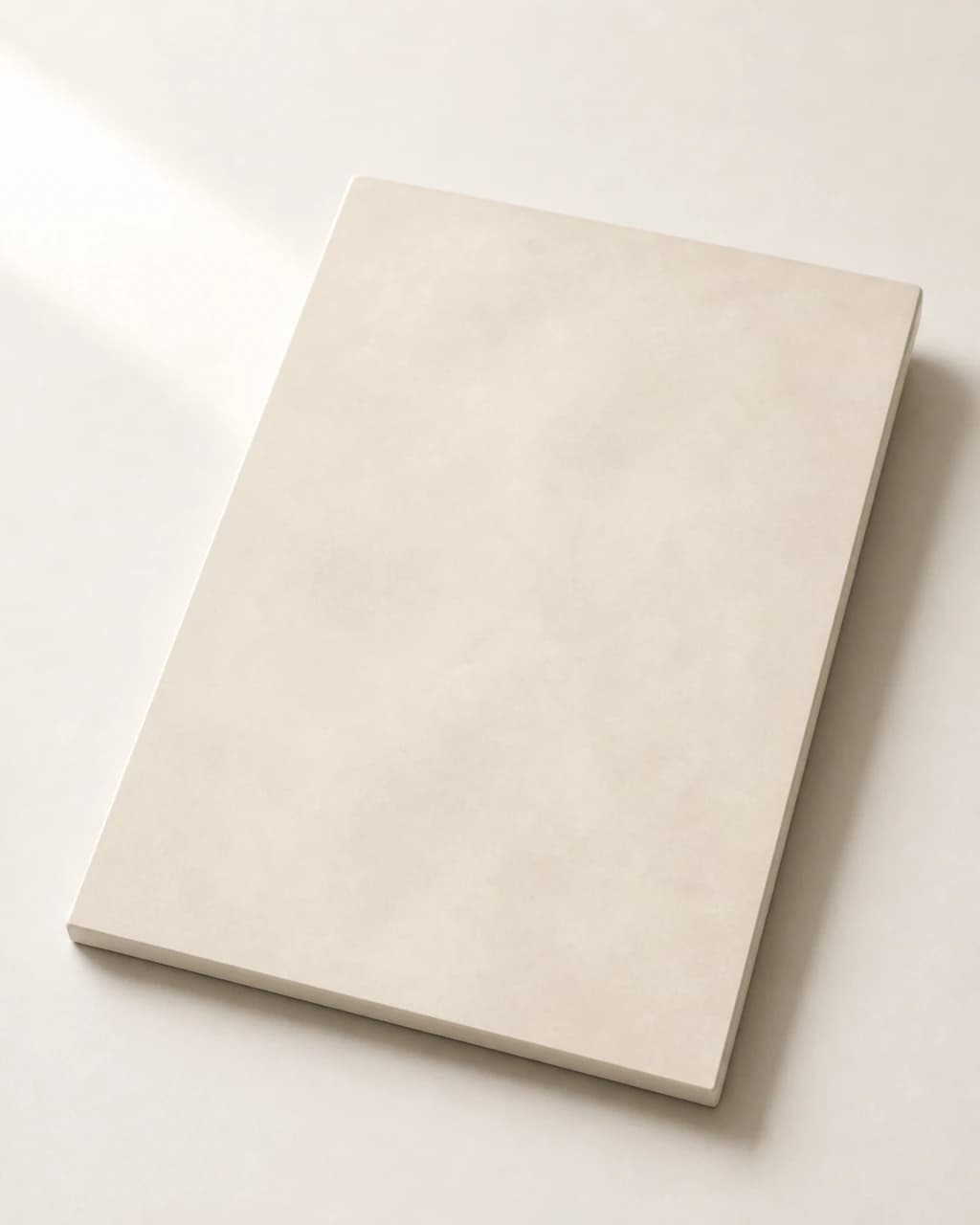 ATRIA Microcement sample board — Creta (Clay)