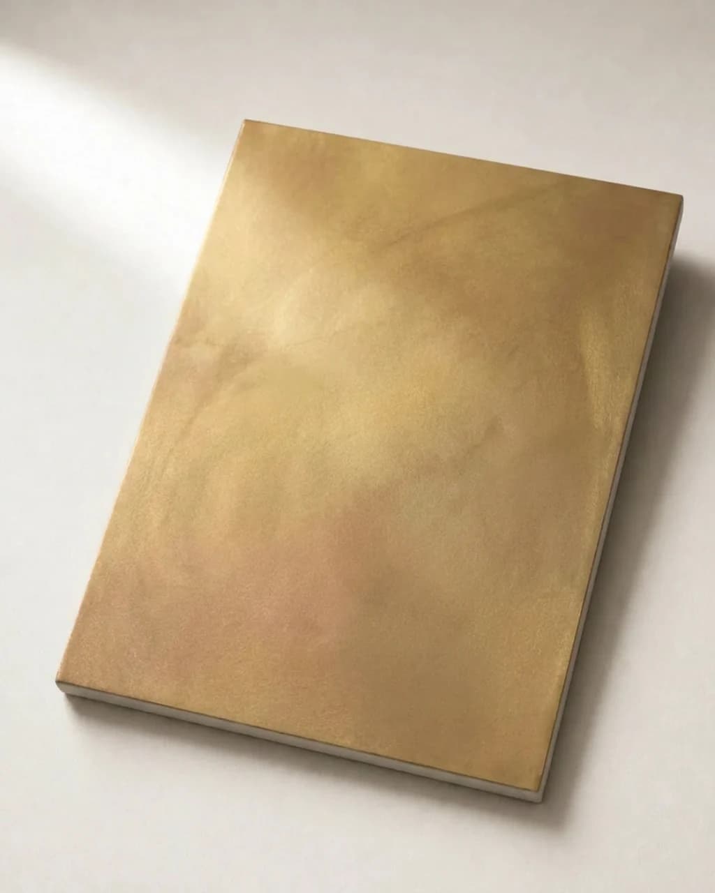 ATRIA Grace — Fluid Metal sample board — Thermo Gold (Fluid-metal thermo paint)