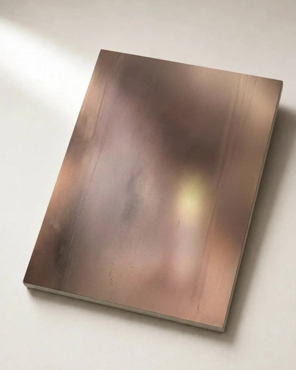 ATRIA Metallicum — Liquid Metal sample board — Copper (warm liquid metal)