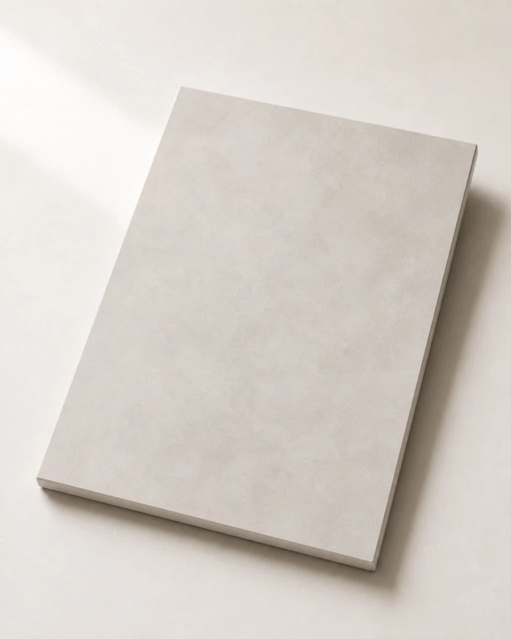 ATRIA Microcement sample board — Perla (Pearl)