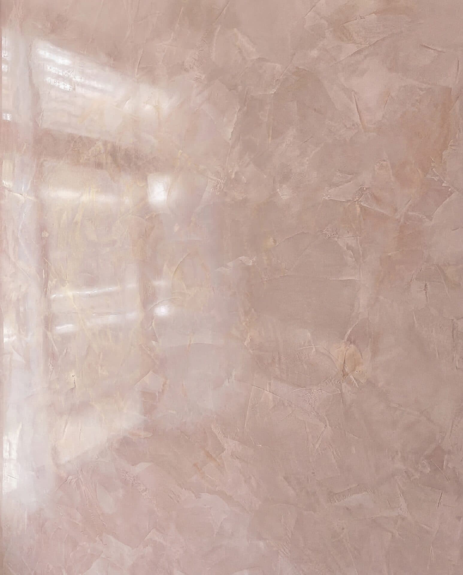 ATRIA Venetian Plaster sample board — Rosa Cipria (Dusty blush rose)